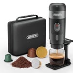 Imagen - Cafetera portátil de cápsulas HiBREW con soporte y maletín