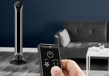 Compacto, portátil y silencioso: así es el ventilador de torre Rowenta por menos de 100&euro;