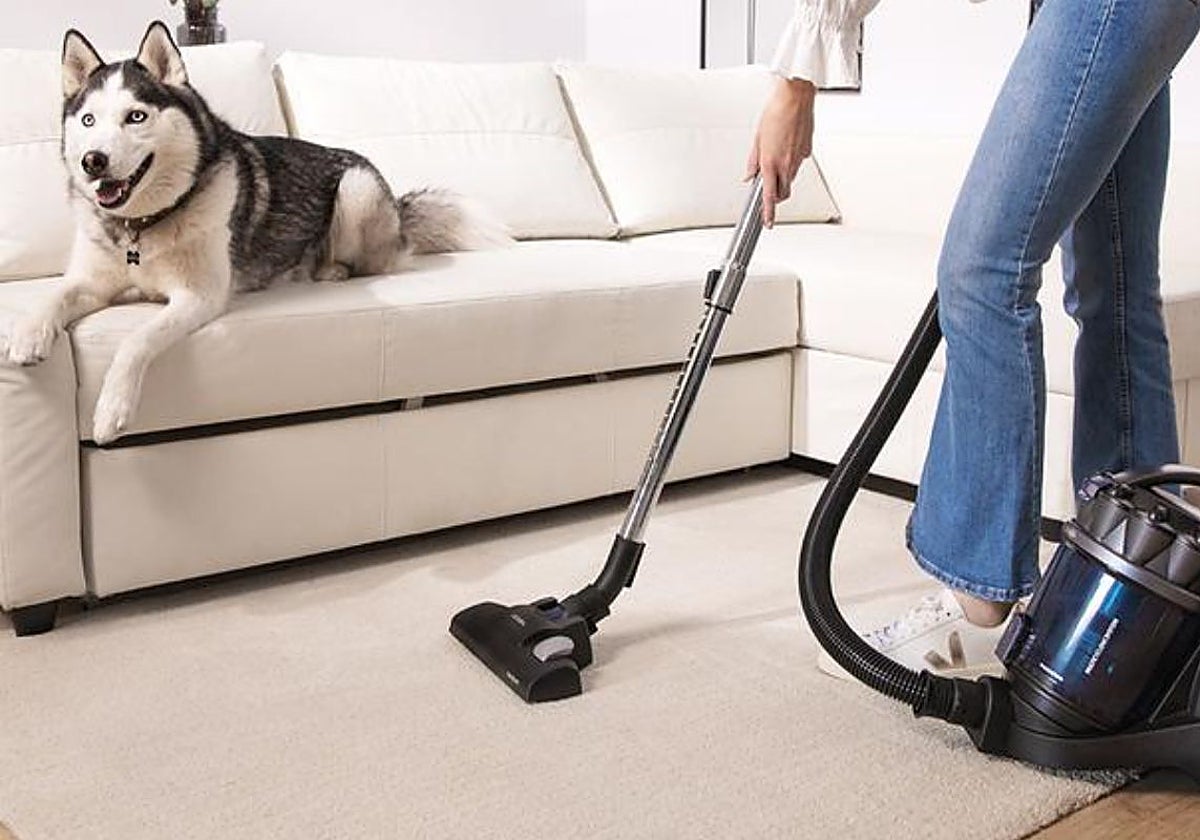 Este es el aspirador de trineo que necesitas para acabar con la suciedad más rebelde y los pelos de mascotas por 80€