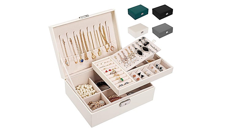 Organiza tus joyas con estos joyeros de gran relación calidad-precio