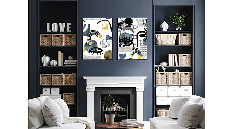 Decora tus paredes con estilo: los cuadros imprescindibles de Leroy Merlín para el hogar