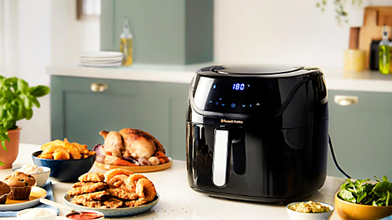 Russell Hobbs Freidora de Aire XXL: cocina saludable y disfruta de más del 30% de descuento en Amazon