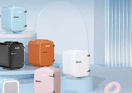 Compacta, funcional y con estilo: así es la mini nevera YASHE para casa, oficina o coche