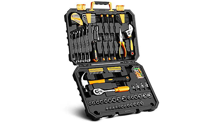 Este maletín DEKO con taladro incluido es la solución rápida para chapuzas, muebles y arreglos del día a día