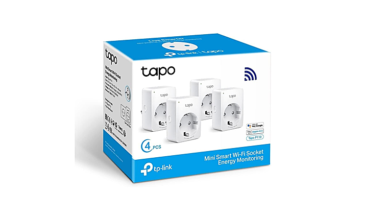 Pack de 4 enchufes inteligentes Tapo al 45%