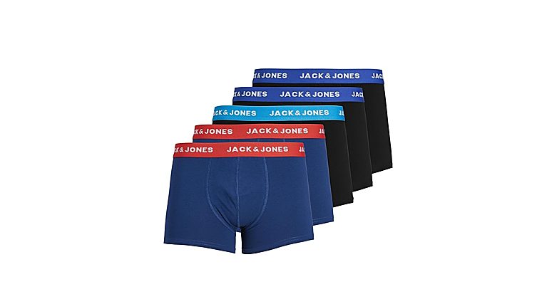 Pack de 5 bóxer JACK &amp; JONES al 56%