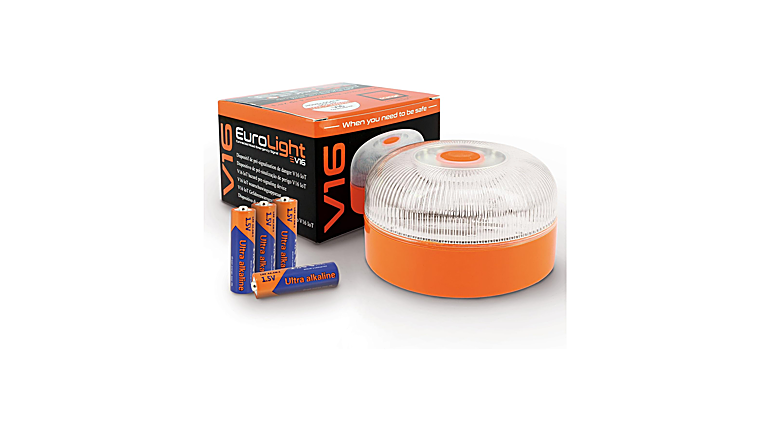 Baliza de emergencia v16 conectada con un 27% de descuento