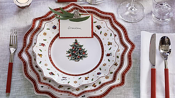 Las mejores vajillas navideñas para vestir tu mesa estas fiestas