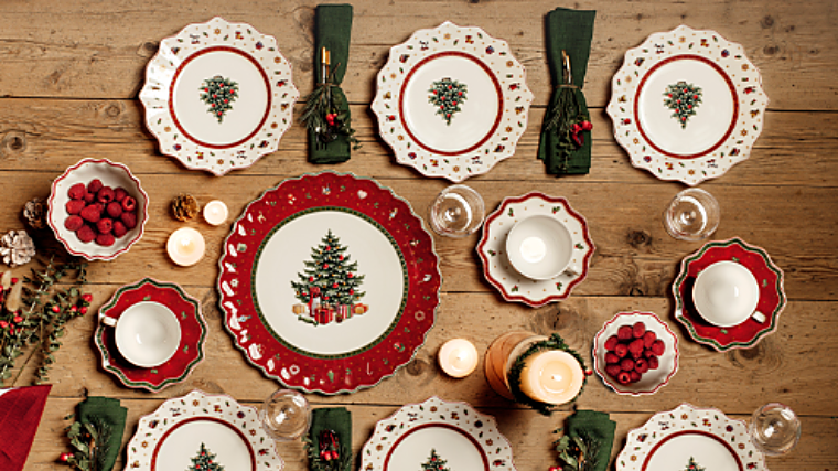 Vajilla de porcelana Villeroy &amp; Boch  –8 Platos