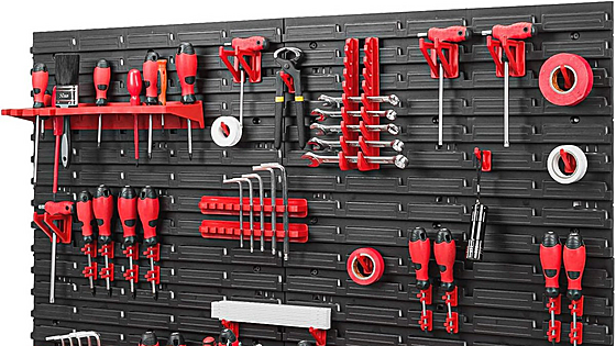 Si te gusta el bricolaje, tienes que pedirle a los Reyes Magos este organizador de pared que modernizará tu taller