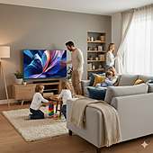 Una Smart TV de 55 pulgadas por menos de 400 euros: el ofertón de El Corte Inglés para que conviertas tu salón en un cine