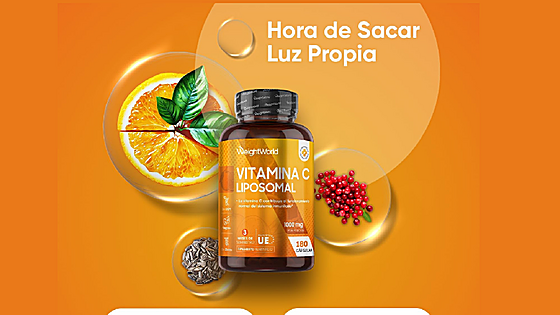 Fortalece tu sistema inmunológico con este suplemento de vitamina C: suministro para 3 meses de oferta en Amazon