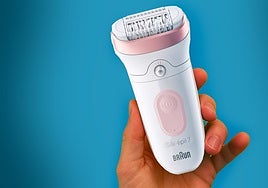 La depiladora eléctrica Braun Silk-épil, que elimina el vello de manera fácil, ahora con un 35% de descuento en Amazon