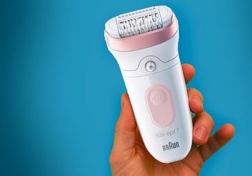 La depiladora eléctrica Braun Silk-épil, que elimina el vello de manera fácil, ahora con un 35% de descuento en Amazon