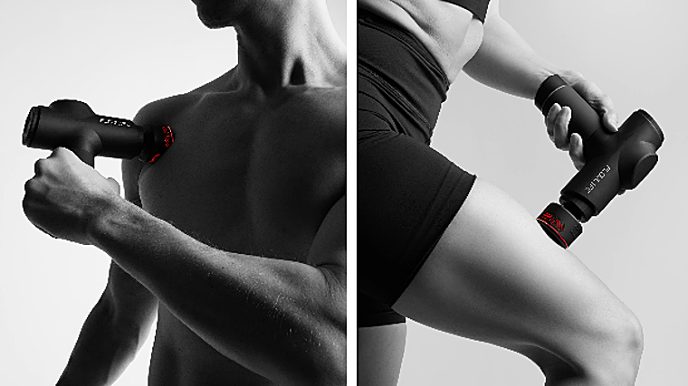 Pistola de masajes con calor al 20% de descuento
