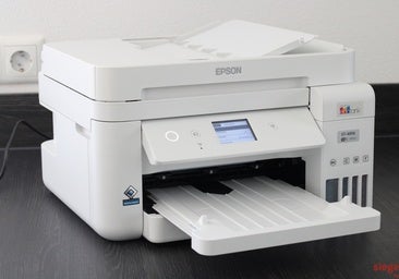 EPSON EcoTank ET-4856 es la impresora multifunción 4 en 1 ideal para oficina y casa: consíguela con el descuento de Amazon de enero