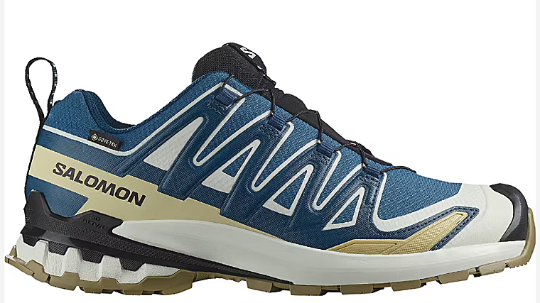 Zapatos Salomon XA Pro 3D V9 GTX Trail Azul/Beige