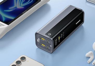 Olvídate de quedarte sin batería con la Baseus EnerGeek Power Bank: consíguela a menos de la mitad de precio en Amazon