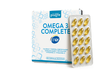 Consigue ahora, con un gran descuento, el suplemento de Omega 3 de piùLife en Amazon