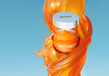 Hidrata e ilumina tu piel con el AQUASOURCE+ Vitamin Glow Gel de BIOTHERM, ahora de oferta en la web de Primor