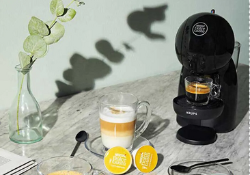 La cafetera compacta que revoluciona tus descansos: Krups Nescafé Dolce Gusto Piccolo CS está de oferta con 48 cápsulas de regalo