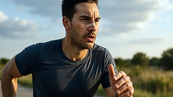 Dormir mejor y rendir más en tus entrenamientos: así funcionan las tiras nasales magnéticas que mejoran tu respiración