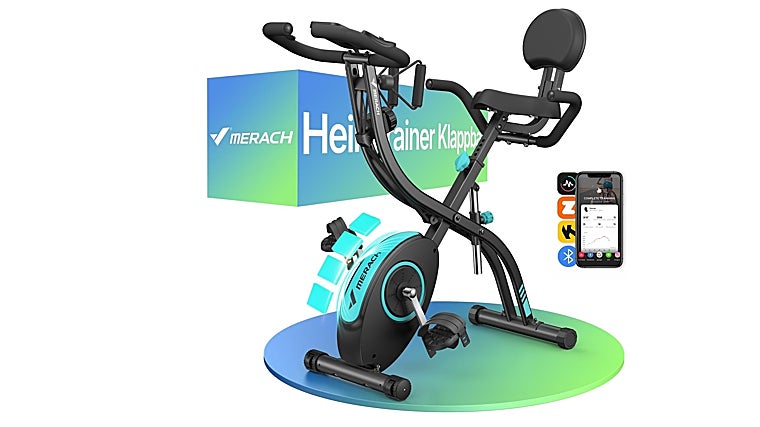 Bicicleta Estática Merach 4 en 1