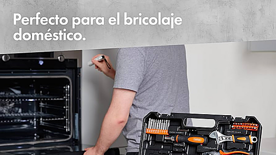 DEKO te soluciona el bricolaje: kits de herramientas con taladro y 238 piezas desde 50 euros