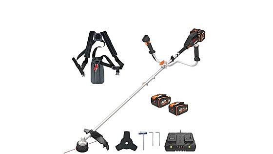 La desbrozadora a batería más potente de la gama Worx está tirada de precio en Leroy Merlin