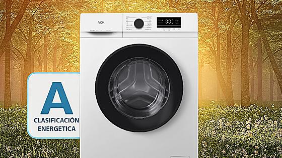 Lavado silencioso y efectivo con esta lavadora VOK que tienes ahora rebajada en Leroy Merlin
