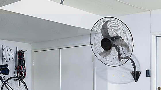 Consigue un ambiente confortable con este ventilador de pared oscilante de Leroy Merlin al 40%