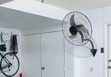 Consigue un ambiente confortable con este ventilador de pared oscilante de Leroy Merlin al 40%