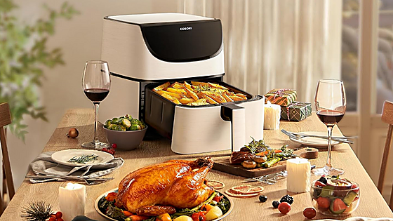Te soluciona comidas en minutos: la freidora de aire de Cosori de 5,7 litros es chollo en Amazon