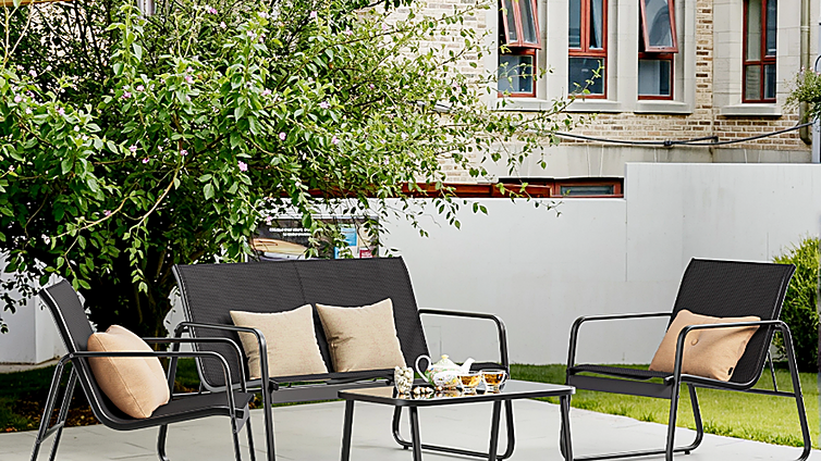 Decora tu jardín con este conjunto de muebles ahora rebajado un 44% en Leroy Merlin