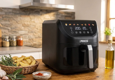 8 litros de capacidad para cocinar sin parar: la Princess te hace la comida rápido y sin aceite