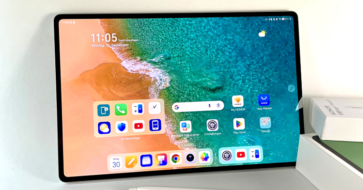 Ofertas de AliExpress: solo durante unos días, podrás encontrar la tableta premium HONOR MagicPad 2 al precio más bajo del momento