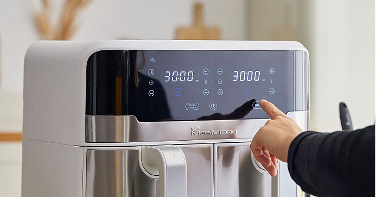Prepara las mejores recetas con esta freidora de aire de MasterPro, con descuento en MediaMarkt