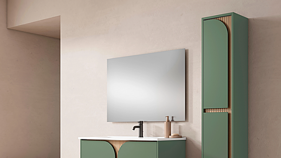 Descuentos Leroy Merlin: transforma tu baño con este conjunto de tocador y espejo de dos piezas, ahora a casi la mitad de precio