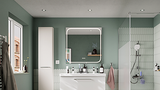 Descuentos Leroy Merlin: moderniza tu baño con este espejo LED táctil y ahorra dinero