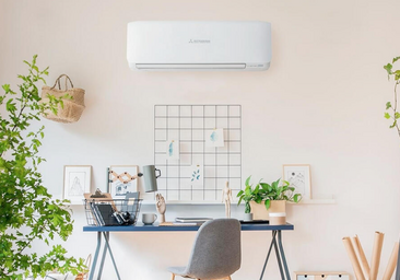 Refresca los espacios de tu casa con este aire acondicionado de Mitsubishi, de oferta en Leroy Merlin
