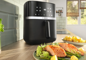 La freidora XL de Bosch a precio de saldo: cocina rápido, para más gente, sin aceite y más barato