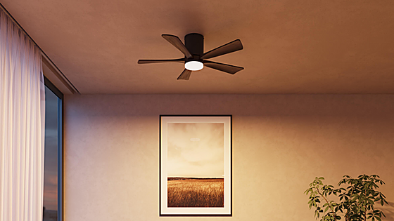 Ofertas Leroy Merlin: prepárate para el verano con este moderno ventilador de techo con luz LED, ahora a menos de la mitad de precio