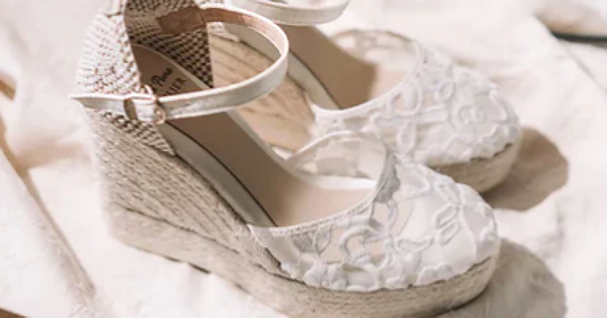 Alpargatas de novia de Toni Pons para un «sí, quiero» con estilo y comodidad