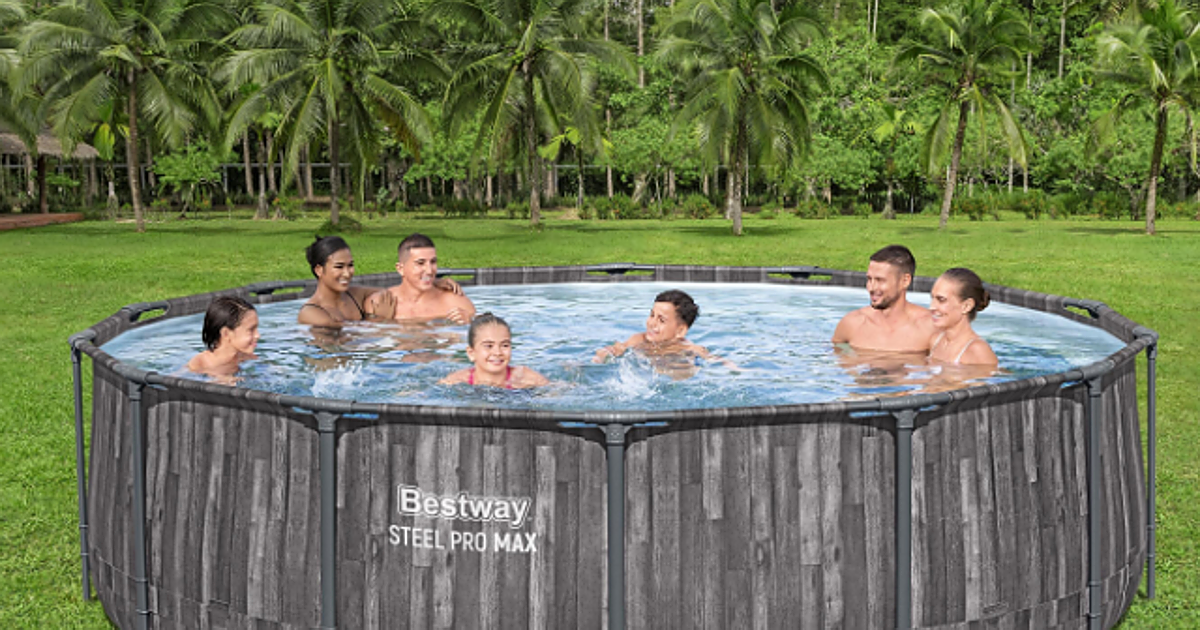 Esta piscina elevada puede ser tu mejor inversión para el verano (y ahora está rebajada en Leroy Merlin)