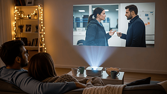 Una pared, persiana abajo y palomitas: los 6 proyectores que recomiendo para ver cine en casa