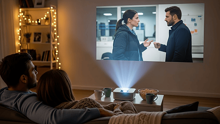 Una pared, persiana abajo y palomitas: los 6 proyectores que recomiendo para ver cine en casa