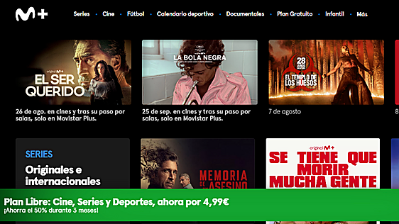 Movistar Plus por solo 4,99€: la oferta perfecta para disfrutar del verano