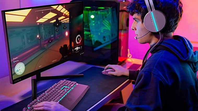 ¿Se puede jugar y trabajar en la misma pantalla? He comparado 3 monitores QHD y he visto esto