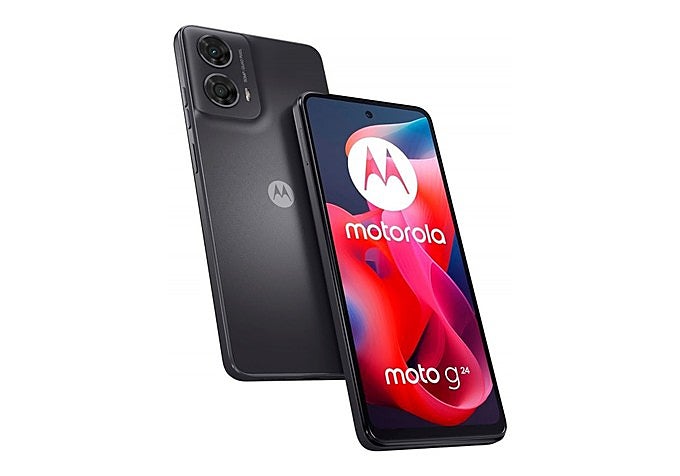 otorola Moto G24 en color verde