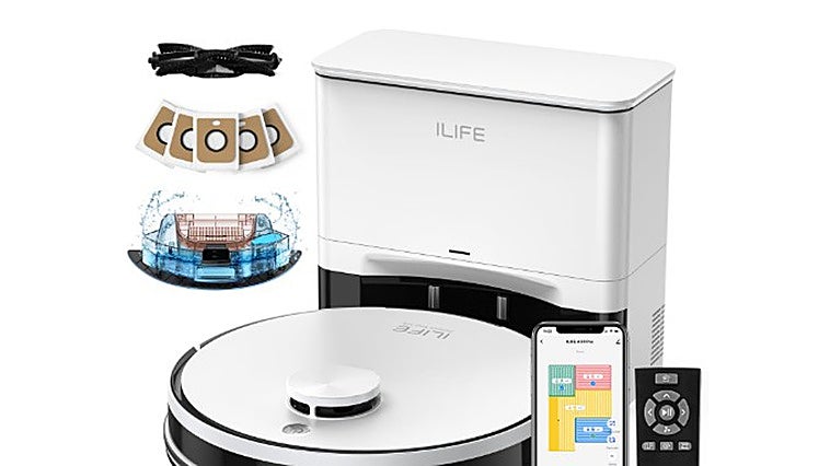 Aspira, friega y se vacía solo: el robot con láser LDS de ILIFE baja de 120 euros
